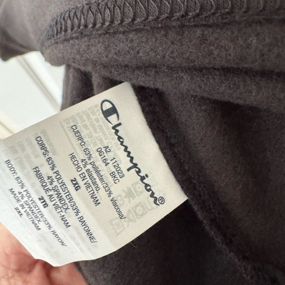 BOGO Champion/Hanes Black Short Sleeve Lounge Dress - Picture 3 of 5